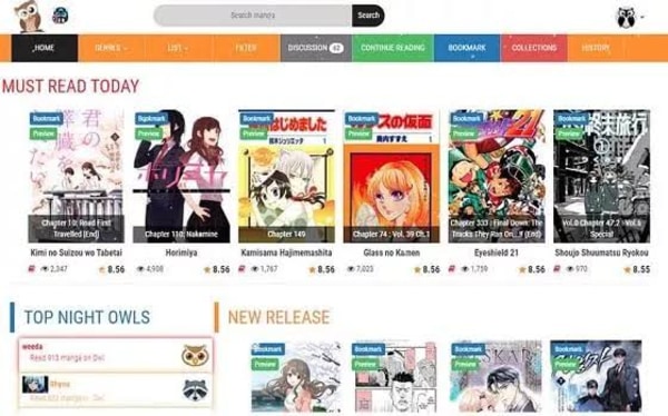 MangaOwl APK, Aplikasi Baca Komik Gratis Lengkap Berbagai Genre