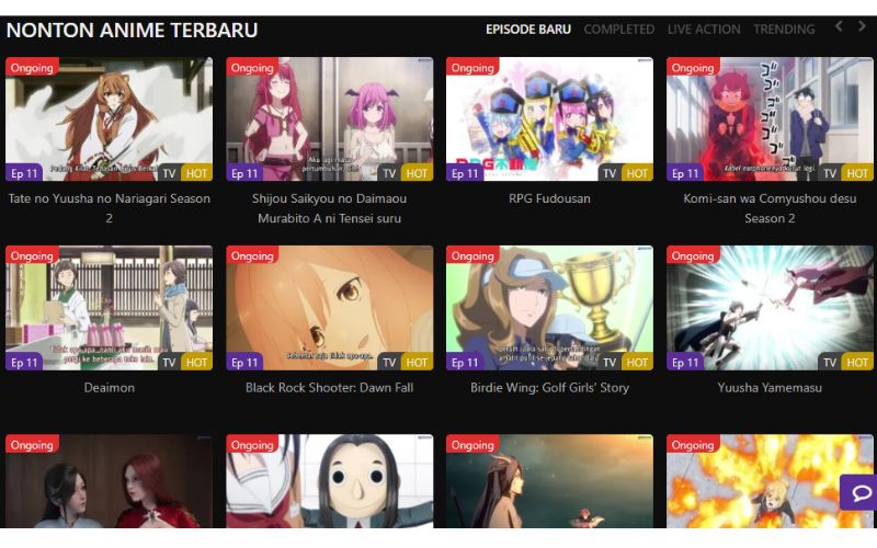 20 Situs dan Aplikasi Nonton Anime Sub Indo, Bisa Nonton Sepuasnya!