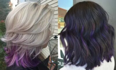 10 Warna Rambut Peek a Boo, Bikin Penampilan Keren