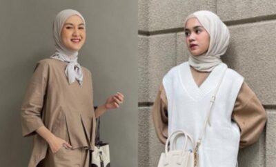 10 Warna Jilbab yang Cocok dengan Baju Cream