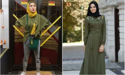 10 Warna Jilbab yang Cocok dengan Baju Army