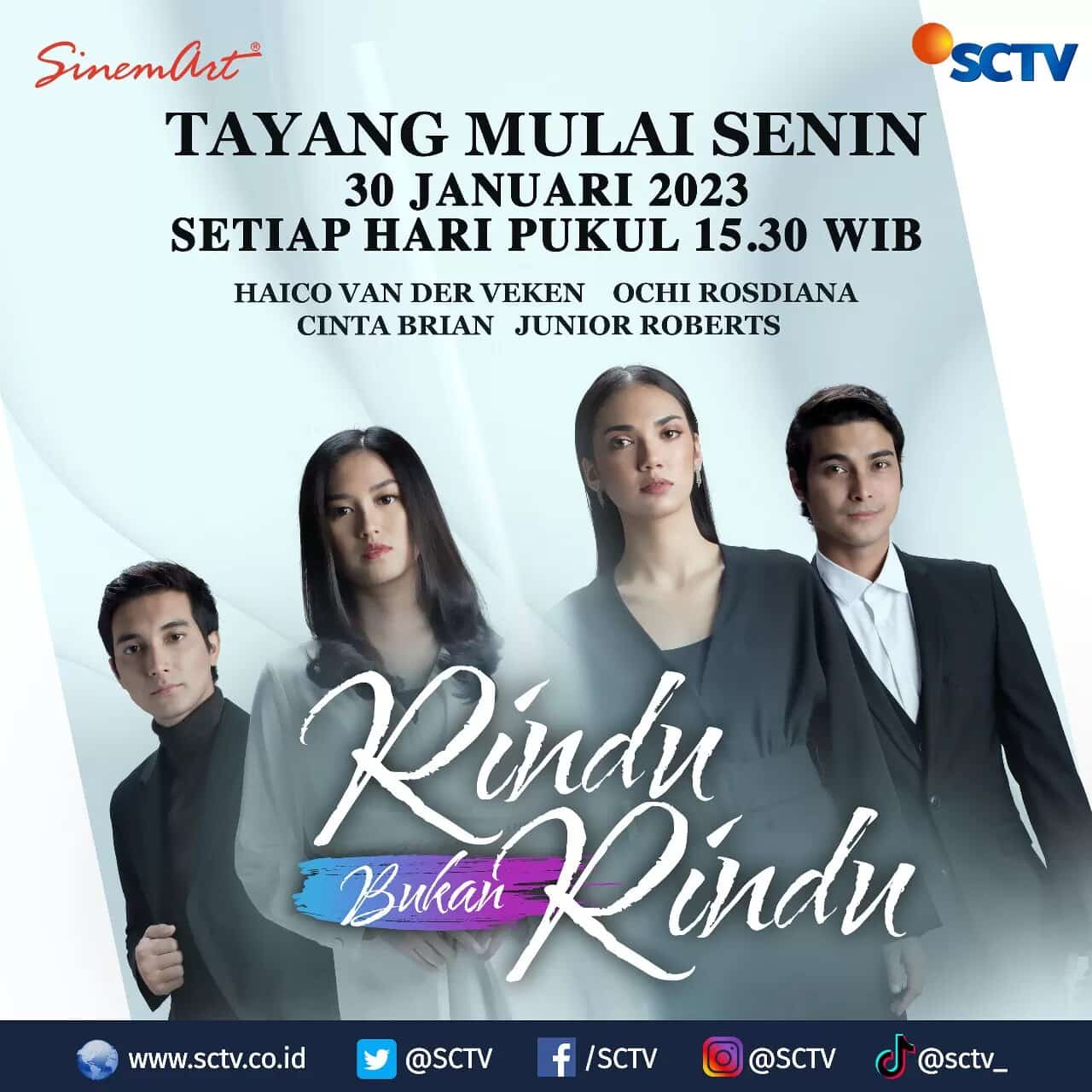 Rindu Bukan Rindu - Sinopsis, Pemain, OST, Episode, Review