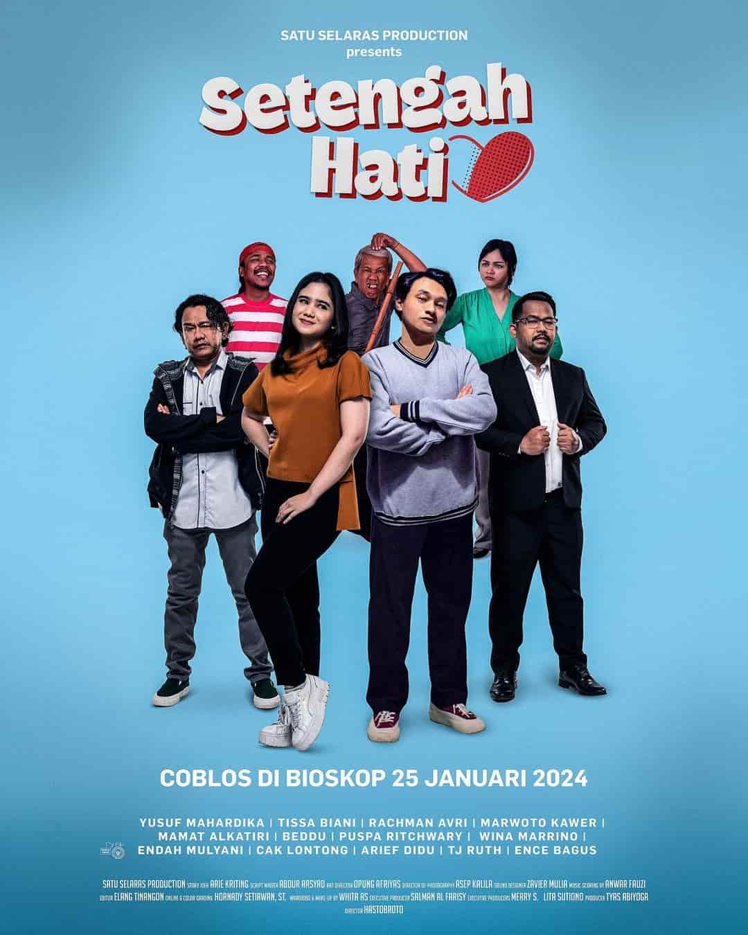 Setengah Hati - Sinopsis, Pemain, OST, Review