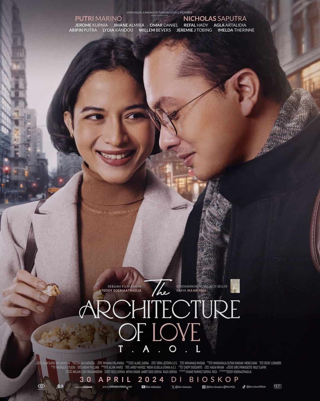 The Architecture of Love - Sinopsis, Pemain, OST, Review